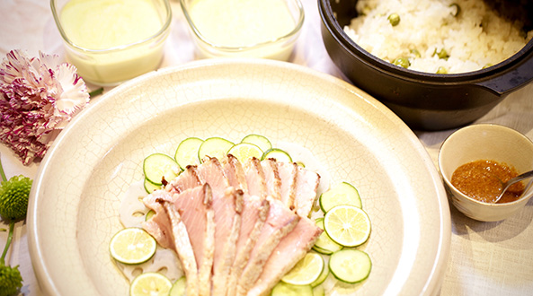 母の日プレゼント! 季節の素材を使った料理でお祝いを!