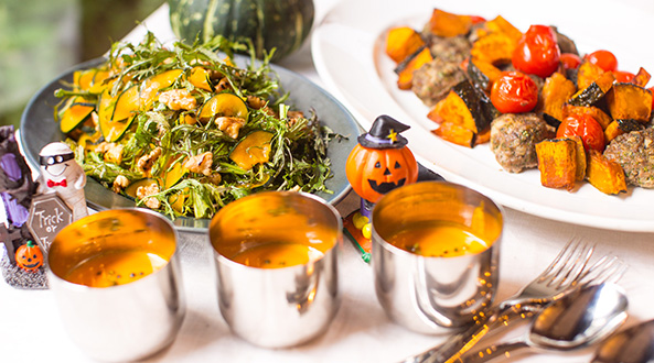 Trick or Treat! 料理を作ってくれないとイタズラしちゃうぞ!